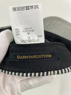 BARNYARDSTORM/バンヤードストーム/キャップ/帽子/ブラック/F