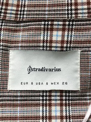 stradivarius/ストラディバリウス/テーラードジャケット/ジャケット/アウター/ブラウン/USA S