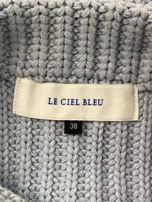 LE CIEL BLEU/ルシェルブルー/ニット/セーター/トップス/スカイブルー/38