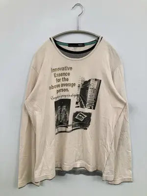 Tシャツ/カットソー/トップス/アイボリー/L