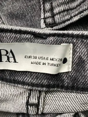 ZARA/ザラ/デニムパンツ/パンツ/グレー/USA 38