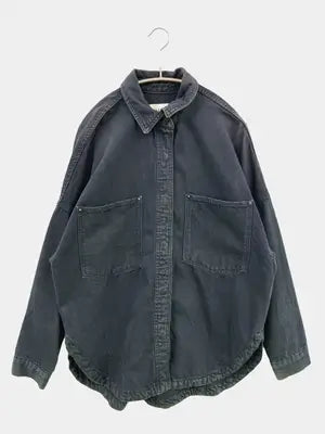 ZARA/ザラ/ミリタリージャケット/ジャケット/アウター/ブラック/USA S