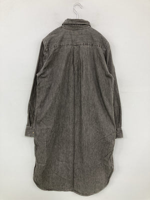 RULEbis/ルールビス/シャツワンピース/ワンピース/ドレス/グレー/M