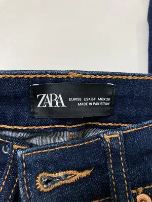 ZARA/ザラ/デニムパンツ/パンツ/ネイビー/36