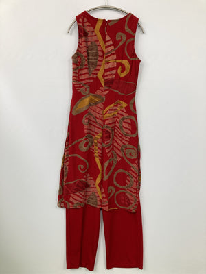 つなぎ/オールインワン/オールインワン・サロペット/レッド/8