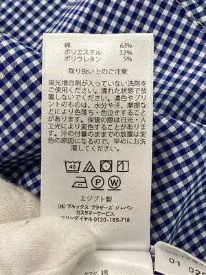 BROOKS BROTHERS/ブルックスブラザーズ/シャツ/ブラウス/トップス/ブルー/L