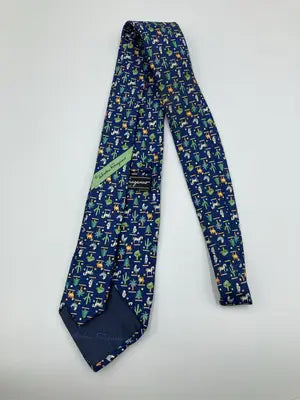 Salvatore Ferragamo/サルヴァトーレフェラガモ/ネクタイ/ファッション雑貨/ネイビー