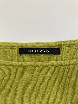 One Way/ワンウェイ/ノースリーブ/トップス/イエロー/F