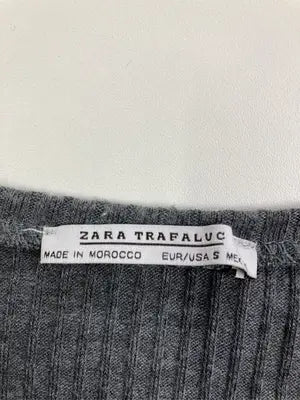 ZARA/ザラ/ニット/セーター/トップス/グレー/S