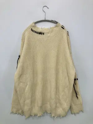 KZOOM MADE/ニット/セーター/トップス/アイボリー/XL