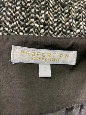 PROPORTION/プロポーション/ショート/ミニスカート/スカート/ブラック/3