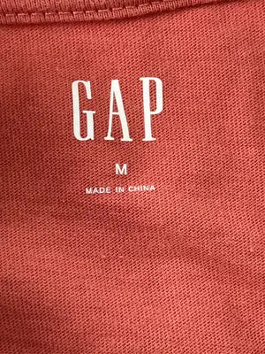 GAP/ギャップ/Tシャツ/カットソー/トップス/レッド/M