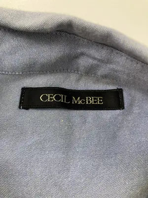 CECIL McBEE/セシルマクビー/シャツ/ブラウス/トップス/ブルー/M
