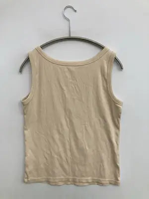 UNIQLO/ユニクロ/タンクトップ/トップス/ベージュ/L
