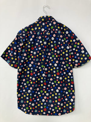 ciao. indenture/シャツ/ブラウス/トップス/ネイビー/M