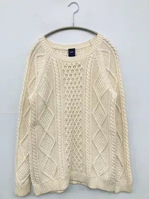 GAP/ギャップ/ニット/セーター/トップス/アイボリー/XS