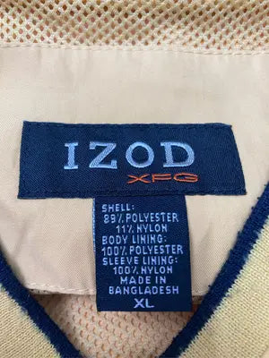 IZOD/アイゾッド/ナイロンジャケット/ジャケット/アウター/イエロー/XL