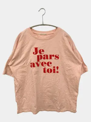 continuer de NICE CLAUP/コンティニューデナイスクラップ/Tシャツ/カットソー/トップス/ピンク/F