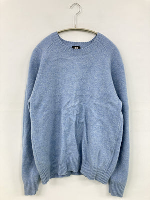UNIQLO/ユニクロ/ニット/セーター/トップス/スカイブルー/XL