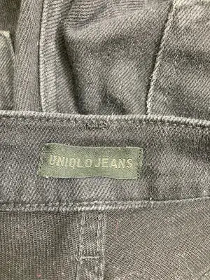 UNIQLO JEANS/ユニクロジーンズ/デニムパンツ/パンツ/ブラック/25
