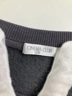 CINEMA CLUB/シネマクラブ/スウェット/トップス/ブラック/M