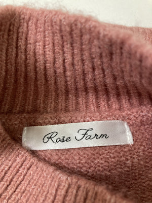 ROSE FANFAN/ローズファンファン/ニット/セーター/トップス/ピンク/L