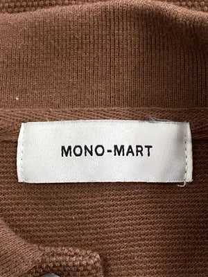MONO-MART/モノマート/ポロシャツ/トップス/ブラウン/FREE