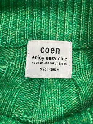 coen/コーエン/ワンピース/ワンピース/ドレス/グリーン/MEDIUM