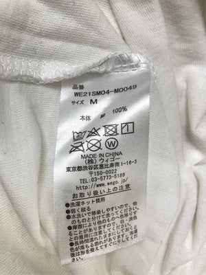 Tシャツ/カットソー/トップス/ホワイト/M