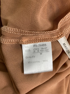 MARIENE JOBERT/ノースリーブ/トップス/ブラウン/M