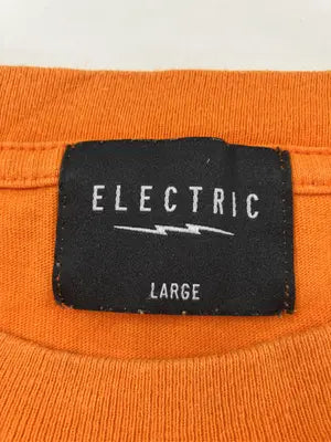 ELECTRIC/Tシャツ/カットソー/トップス/オレンジ/L