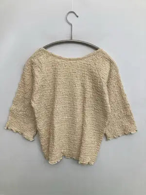 Tシャツ/カットソー/トップス/ベージュ/F
