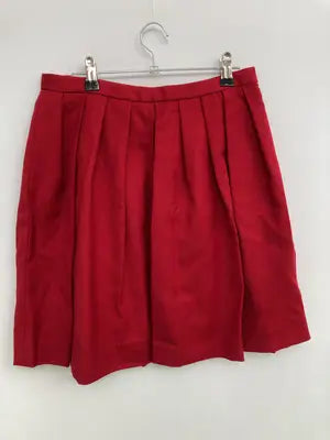 UNIQLO/ユニクロ/ショート/ミニスカート/スカート/レッド/ウエスト67cm ヒップ94cm