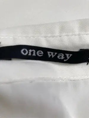 One Way/ワンウェイ/シャツ/ブラウス/トップス/ホワイト/F