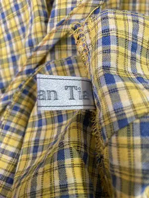 Lax Dan Tia/ワンピース/ワンピース/ドレス/イエロー/L