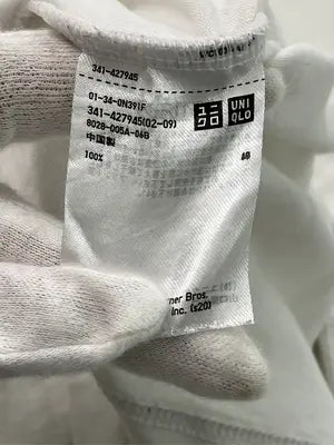UNIQLO/ユニクロ/Tシャツ/カットソー/トップス/ホワイト/M