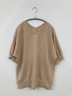 GLACIER/グラシア/Tシャツ/カットソー/トップス/ベージュ/L