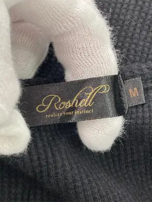 roshell/ロシェル/Tシャツ/カットソー/トップス/ブラック/M