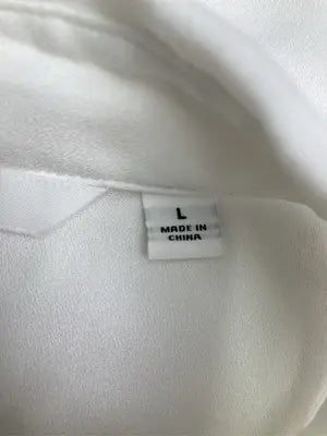UNIQLO/ユニクロ/シャツ/ブラウス/トップス/ホワイト/L