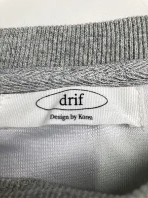 drif/スウェット/トップス/グレー