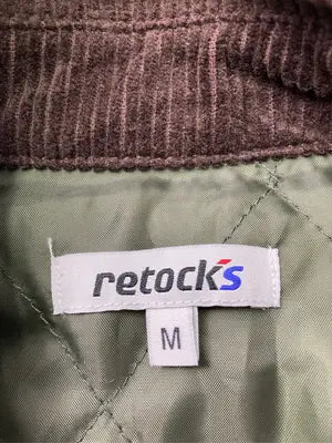retocks/レトックス/カバーオール/ジャケット/アウター/グリーン/M