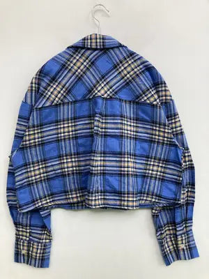 continuer de NICE CLAUP/コンティニューデナイスクラップ/シャツ/ブラウス/トップス/ブルー/F