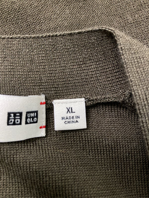 UNIQLO/ユニクロ/カーディガン/ボレロ/トップス/ブラウン/XL