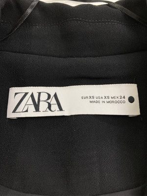 ZARA/ザラ/ベスト/トップス/ブラック/EUR XS/USA XS/MEX 24