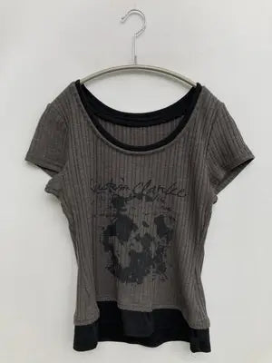 SPRAY PREMIUM/スプレイプレミアム/Tシャツ/カットソー/トップス/グレー