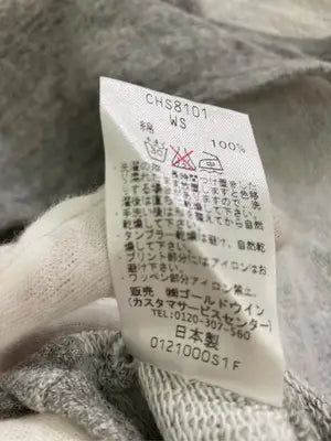 Champion/チャンピオン/Tシャツ/カットソー/トップス/グレー/S