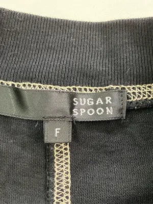 SUGAR SPOON/シュガースプーン/スウェット/トップス/ブラック/F