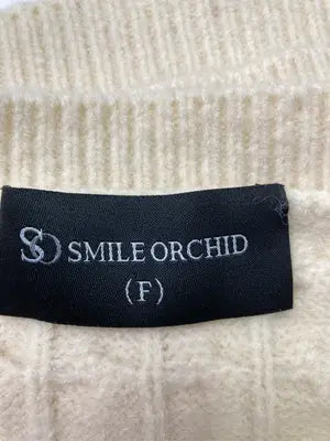 SMILE ORCHID/スマイルオーキッド/ニット/セーター/トップス/アイボリー/F