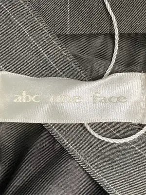 abc une face/トレンチコート/ジャケット/アウター/グレー/F