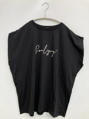 Rag Out/ラグアウト/Tシャツ/カットソー/トップス/ブラック/M